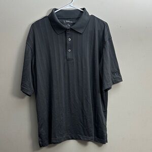 PGA Tour Dark Gray Polo Shirt